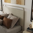 thumbnail image 6 of Roundhill Furniture Tavari 3-PC Bedroom Set with Panel Bed and Two Nightstands in Light Gray, Queen, 6 of 16