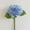 A004- Light Blue, variant on Green Hydrangea Artificial Flowers, Silk Hydrangea Flowers with Stems, 24 in, Light Pink Bloom, Dark Green decor, Artificial Greenery, Silk Flowers for Home decor indoor, 1 Pc