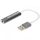 thumbnail image 2 of Tarjeta de sonido USB Tarjeta de audio de computadora externa de aleación de aluminio para todos los sistemas informáticos 7.1 estéreo, 2 of 8