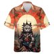 thumbnail image 3 of Camisa holgada de manga corta con estampado 3D de Animel divertido para hombre, estilo hawaiano, para vacaciones en la playa, estilo vintage, informal, de verano, 3 of 5