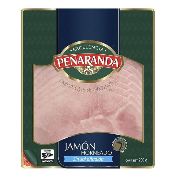 Jamón Peñaranda horneado sin sal añadida 200 g