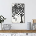 thumbnail image 4 of HFDF Canvas Prt Wall Art Black & White Tree on Rustic Background with Bird Cages Nature Plants Digital Art Modern Art Rustic Dramatic Dark Duotone for Livg Room, Bedroom, Office - 8x10inch Unframed, 4 of 6