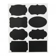 thumbnail image 1 of Etiqueta engomada negra de la cocina, 9PCS/Set Etiquetas adhesivas para frascos de vidrio de PVC Etiquetas para frascos Instalación sin esfuerzo, 1 of 8