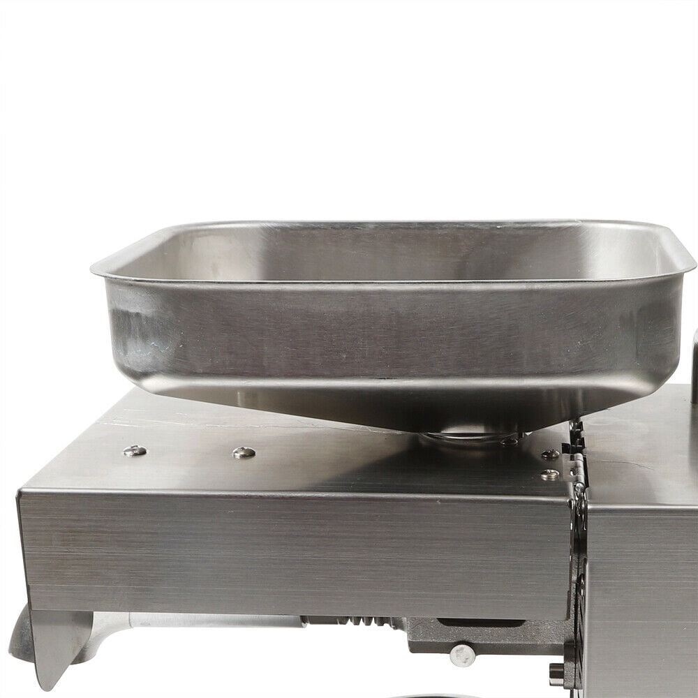 1500W Commercial Automatic Oil Expeller Extractor Oil Press Expeller Machine Electric Full Automatic Oil Press Machine Oil Extractor Peanut Coconut Expeller Electric Oil Press Machine Oil Extractor