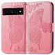 thumbnail image 5 of Funda para Google Pixel 7 Pro Business con diseño de mariposa y mariposas en multicolor, 5 of 5