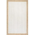 thumbnail image 2 of nuLOOM Rugs Hand Woven Eleonora_White_6', 2 of 3