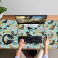 thumbnail image 4 of Long Mouse Pads for Desk,Dachshund Dog and Pizza Desk Mats on Top Of Desks, Desk Mouse Pad Extra Large with 3mm Non-Slip Base and Stitched Edge for Gaming,Office,Work,Home 47.3"x23.6", 4 of 6