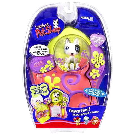 Littlest Pet Shop Paws Off Electronic Diary [With Exclusive Dog]