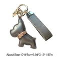thumbnail image 2 of Llavero Pit Bull Bulldog Bolso Cuero Multifuncional para Mujeres Niñas, 2 of 9