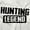 White, variant on Hunting Legend Awesome Hunter Unisex Plus Fleece Graphic Sweatshirt Brisco Brands 3X