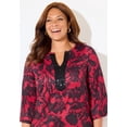 thumbnail image 5 of Catherines Women's Plus Size Dream Drape Embellished Kurta Tunic, 5 of 5