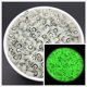 thumbnail image 1 of 50/100 Uds 7mm 10mm cuentas luminosas letras cuentas acrílicas cuentas espaciadas para fabricación de joyería DIY dijes pulsera collar Tan Jianjun unisex, 1 of 2