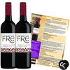 Sutter Home Fre Cabernet Non-Alcoholic Red Wine, Experience Bundle with ChromaCast Pop Socket, Seasonal Wine Pairings & Recipes, 12/750ML, 2-PACK