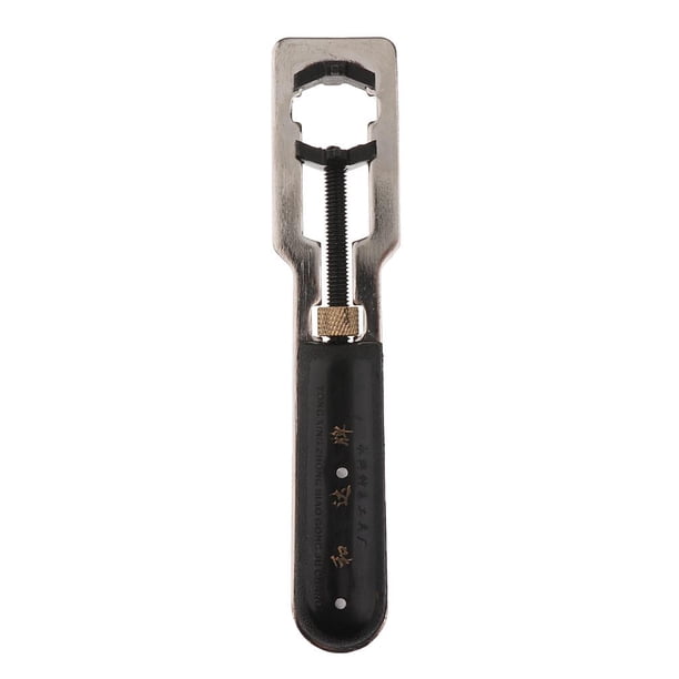 Abridor de caja de reloj profesion Herramienta de reparación de llave de extracción de tornillo ajustable, 15 cm
