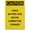 Warning Sign 4, variant on Caution Cattle Crossing Sign, 8"x12" Cows Farm Farming Notice Metal Plaque, Slow Down Road Alert Sign