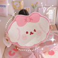 thumbnail image 1 of Alfombra de tocador serie Sanrio My Melody Kirby Girl Heart, alfombra para el hogar, dormitorio, mesita de noche, habitación encantadora, alfombrilla de viento Ins, 1 of 4