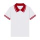 thumbnail image 4 of Odeerbi Camisas de Golf de Niños Algodón Color Sólido Camisas de Tenis de Manga Corta Uniforme Escolar, 4 of 4