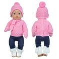 thumbnail image 4 of Doll Christmas Costume Christmas Decorations Doll Costume Doll DIY Clothing Xmas Doll Clothes Christmas Doll Outfit, 4 of 6