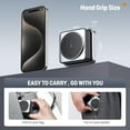 thumbnail image 2 of 2026 Upgraded】Wireless Charger 3 in 1, Foldable Wireless Charging Station with Night Light for MagSafe Charger, Travel Magnetic Stand, Nightstand Fast 15W (20W Adapter), 2 of 3