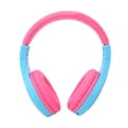 thumbnail image 4 of Auriculares Bluetooth para niños, estéreo, reducción de ruido, luz RGB, plegables, inalámbricos, con micrófono, color azul, 4 of 14