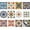 Mosaic, variant on 36 count Mosaic Style Tile Stickers Bohemia Peel and Stick Tile Stickers Mediterranean Style Removable Wallpaper Self Adhesive Wall for Kitchen Bathroom Wall Furniture, 4x4 Inches