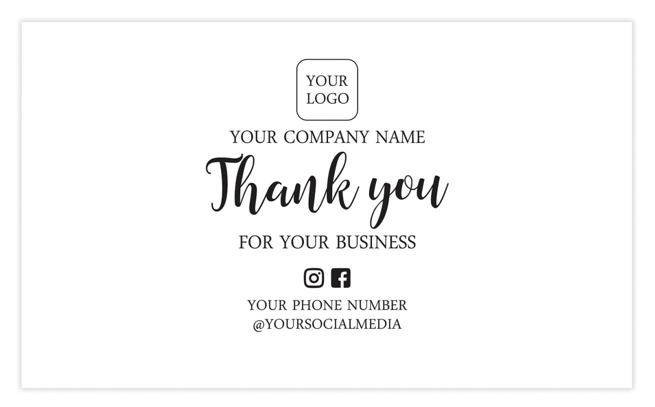 Printtoo Label for Small Business-100 RectangleCustom VinylPersonalized ...