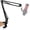 A-QuadCast Microphone Stand, variant on QuadCast Microphone Stand, Mic Boom Arm Compatible with HyperX QuadCast Solocast, Blue Yeti, Fifine AM8 and Most Mic, Gaming Mic Stand Desk with Adapter by SUNMON
