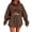 C-Coffee493, variant on DHFJKG Hoodies For Women, Florida Shirt, Long Sleeve Oversized Sweatshirts, Casual Drawstring Hooded Fall Pullover