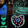 thumbnail image 1 of Glow Pebbles Rocks 300pc Aquariums Luminous In Stones Dark For Garden The Home r, 1 of 9