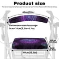 thumbnail image 6 of HELLHERO Backrest Covers Reusable Anti-Slip Cover Seat & Backrest Covers & Bohemian Mandala Style Washable for Breathable, 6 of 7