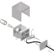 thumbnail image 3 of Apliques para exterior, blanco, IP65, Up & Downlight + Lámpara LED 501lm, blanco cálido, 3 of 4