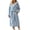 Sky Blue-bathrobe for women, variant on YanHoo Women's Towel Robe Plush Fleece Hooded Bathrobe Soft Terry Cloth Robes Fall Winter Housecoat with Belt Pockets