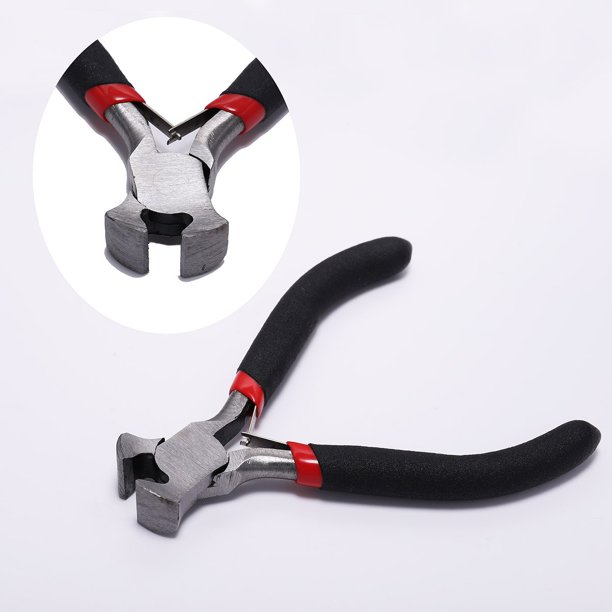 Alicates de alambre de corte de punta redonda para fabricación de joyas, herramientas manuales multifuncionales, equipo de alicates de joyería, accesorios hechos a mano