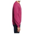 thumbnail image 3 of Yellow Rooster Men's Core Fleece Classic Crewneck Sweatshirt Sangria 3XL, 3 of 6