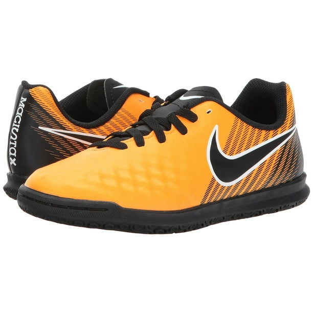 Nike JR MAGISTAX OLA II IC Youth Boys Laser Orange Black White Volt Athletic Indoor Soccer