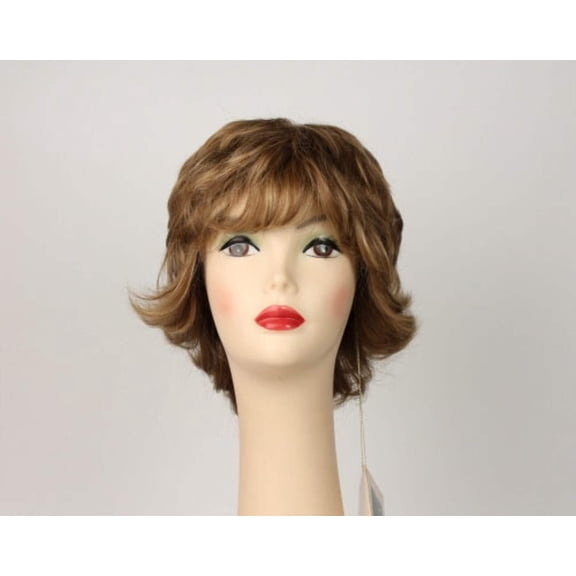European Human Hair Freeda Wig Linda Blonde With Highlights Size M