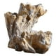 thumbnail image 3 of Maceta de resina con forma de tocón de árbol, adorno de madera de árbol, escultura de resina Marrón Blanco, 3 of 9
