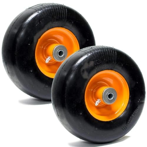 Replacement for Scag 2PK Solid Front Caster Wheel 9x3.50-4 for 48307 4830701 OEM$$Garden & Patio