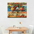 thumbnail image 2 of JRXY Fruit Of The Spirit Wall Art Christian Fruits Pictures Wall Decor Bible Verse Prints Poster Framed Artwork Paintings Home Decorations for Kitchen Living Room Bedroom Dining Room 20x16in, 2 of 6