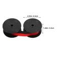 thumbnail image 2 of UPOUART 2Pcs Black Dual Color Typewriter Ink Ribbon Replacement Wear Resistant Ribbon for Clear Printing, 2 of 8