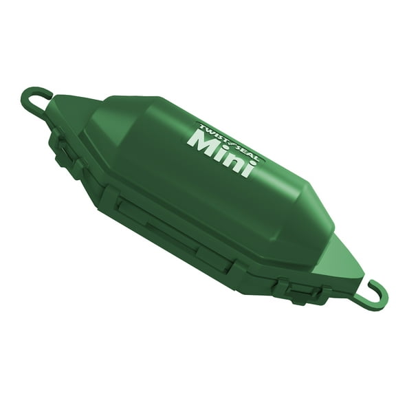 Twist and Seal Mini Weather Resistant Lock Cord Protector for Holiday Lighting