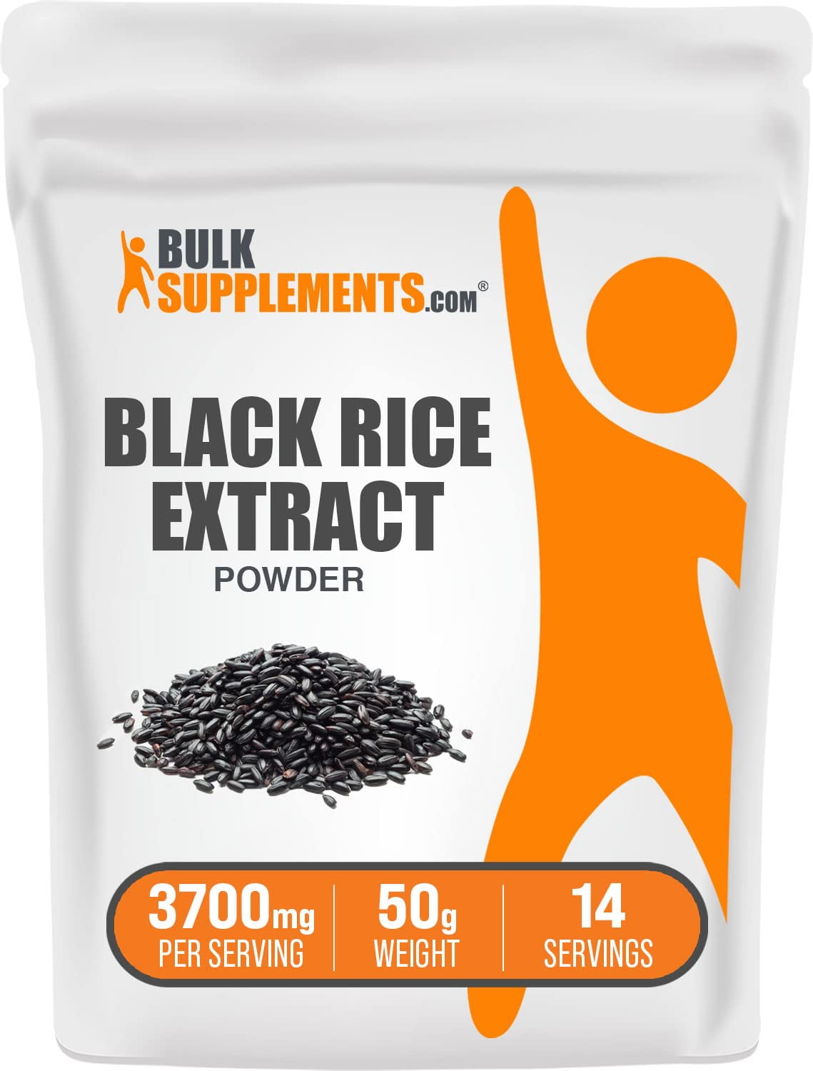 BulkSupplements.com Black Rice Extract Powder - Black Rice Supplement ...