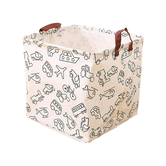 Storage Basket Fabric Organizer Bin for Toys, Books, Clothes, Pets, Square Nursery Hamper Foldable Storage Bins for Office, Bedroom, Clothes