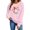 Pink Sweatshirts, variant on Jsaierl Womens Halloween Sweatshirts Plus Size Ghost Graphic Pullovers Fall Loose Fit Crewneck Long Sleeve Sweater Tops Halloween Party Supplies, Sizes S-2XL