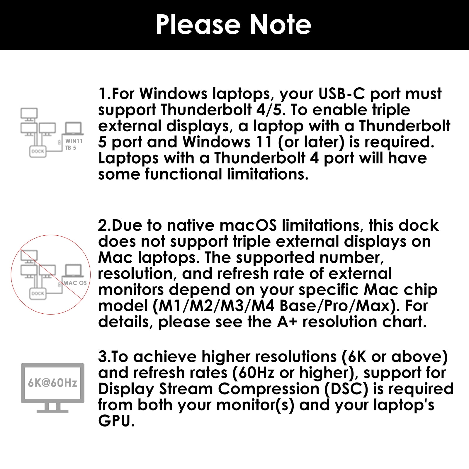WAVLINK 12-in-1 Laptop Docking Station with 140W Charging, Triple 4K/Dual 8K Display USB Hub Thunderbolt 5 Dock with TB5 Ports, 2.5G Ethernet, USB-A 10Gbps for TB5/4 Laptops
