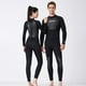 thumbnail image 4 of Eigraketly Trajes de buceo DiveSail, traje de buceo para hombres y mujeres, traje de neopreno transpirable para deportes, pieles de buceo para buceo, Deportes acuáticos Mujer/Negro XXL Eigraketly OD003279-10, 4 of 6