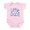 Petal Pink, variant on CafePress - Big Dude Little Dude Infant Bodysuit - Baby Light Bodysuit, Size Newborn - 24 Months
