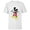 White, variant on Disney Mickey Mouse Surprised - Short Sleeve T-Shirt for Kids - Customized-White