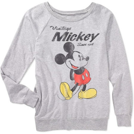 Juniors Mickey Sweatshirt