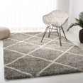 thumbnail image 2 of Hawthorne Collection Tapis Shag Gris - 9 Pieds x 12 Pieds, 2 of 9